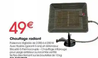 Chauffage Radiant