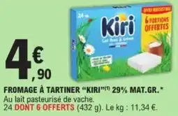 E.Leclerc Fromage à tartiner kiri offre