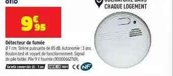 Détecteur De Fumée