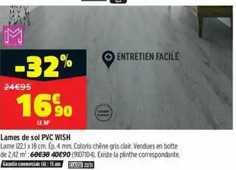 Lames De Sol Pvc Wish