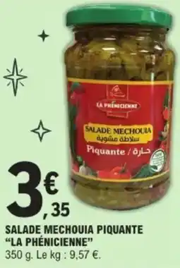 E.Leclerc Salade mechouia piquante la phénicienne offre