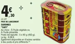 E.Leclerc Sardines safi offre