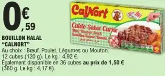 E.Leclerc Bouillon halal calnort offre