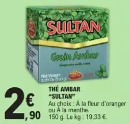 E.Leclerc Thé ambar sultan offre