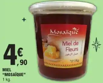 E.Leclerc Miel mosaïque offre