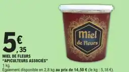 E.Leclerc Miel de fleurs apiculteurs associés offre