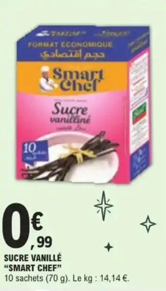 E.Leclerc Sucre vanillé smart chef offre