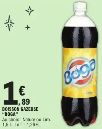 E.Leclerc Boisson gazeuse boga offre