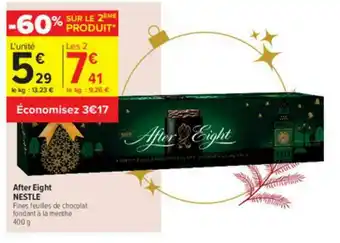 Carrefour Contact After Eight Nestlé offre
