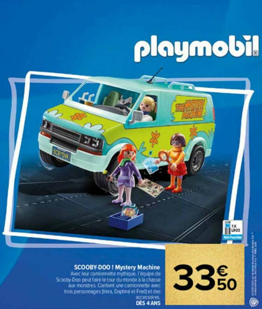 Carrefour Market Scooby-doo ! Mystery Machine offre