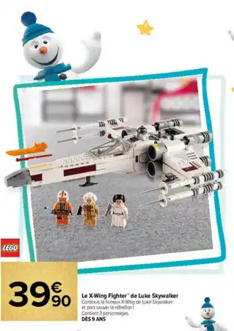 Le X-wing Fighter De Luke Skywalker Lego