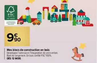 Carrefour Market Mes Blocs De Construction En Bois offre