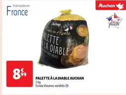 Auchan Palette à la diable auchan offre