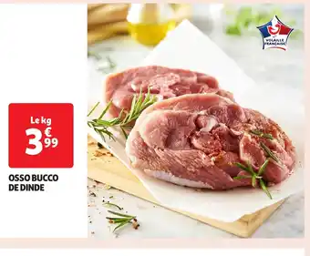 Auchan Osso bucco de dinde offre