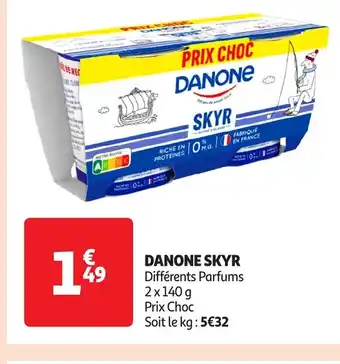 Auchan SKYR Danone offre