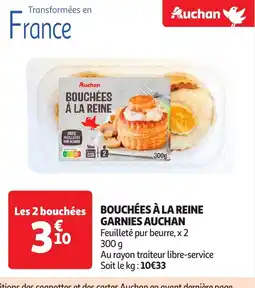 Auchan AUCHAN Bouchées à la reine garnies offre