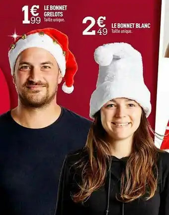 Centrakor Le Bonnet Grelots, Le Bonnet Blanc offre