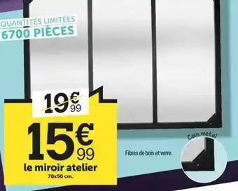 Centrakor Le Miroir Atelier offre