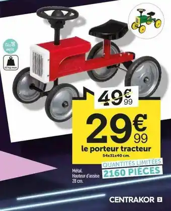 Le Porteur Tracteur