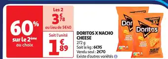 Auchan DORITOS x nacho cheese offre