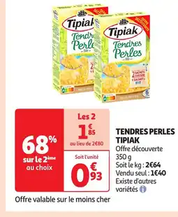 Auchan ΤΙΡΙΑΚ Tendres perles offre