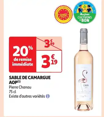 Auchan Sable de camargue offre