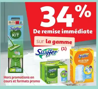 Auchan SWIFFER sur la gamme offre