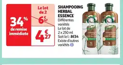 Auchan HERBAL ESSENCE Shampooing offre