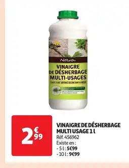 Auchan Vinaigre de désherbage offre