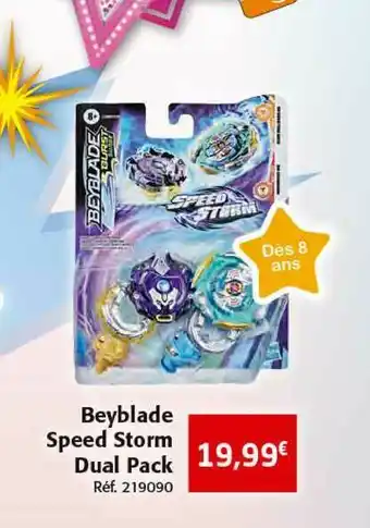 Colruyt Beyblade Speed Storm Dual Pack offre