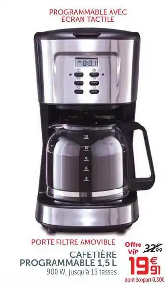 Gifi Cafetière Programmable 1,5 L offre