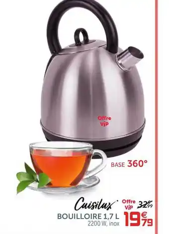 Bouilloire 1,7 L Cuisilux