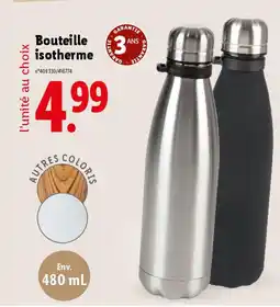 Lidl Bouteille isotherme offre