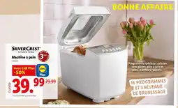 Lidl SILVERCREST Machine à pain offre