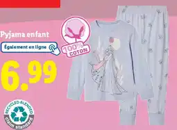 Lidl Pyjama enfant offre