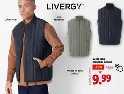 Lidl LIVERGYⓇ Veste sans manches homme offre