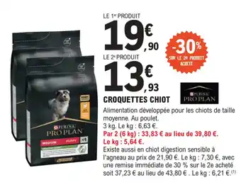 E.Leclerc Jardi Croquettes chiot offre