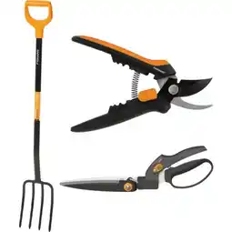 Carrefour FISKARS SUR TOUS LES OUTILS DE JARDIN offre