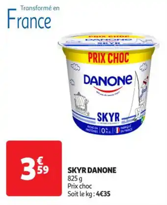 Auchan Supermarché SKYR DANONE offre