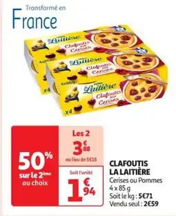 Auchan Supermarché LA FERMIÈRE Clafoutis offre