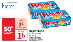 Auchan Supermarché NESTLÉ Flanby offre