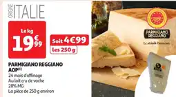 Auchan Supermarché Parmigiano reggiano aop offre