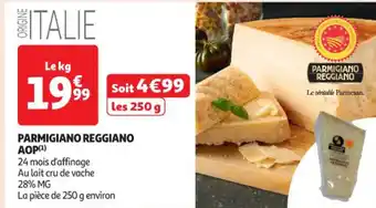 Auchan Supermarché Parmigiano reggiano aop offre