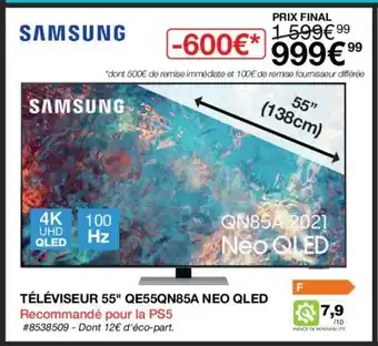 Costco Téléviseur 55" QE55QN85A Neo Qled offre