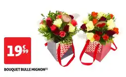 Auchan Supermarché Bouquet bulle mignon offre