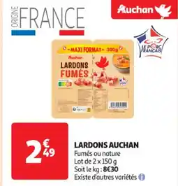 Auchan Supermarché AUCHAN Lardons offre