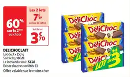 Auchan Supermarché DELICHOC Lait offre