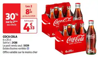 Auchan Supermarché COCA COLA offre