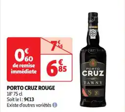 Auchan Supermarché PORTO CRUZ Rouge offre