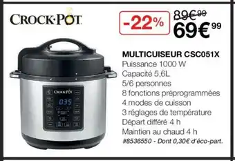 Multicuiseur CSC051X